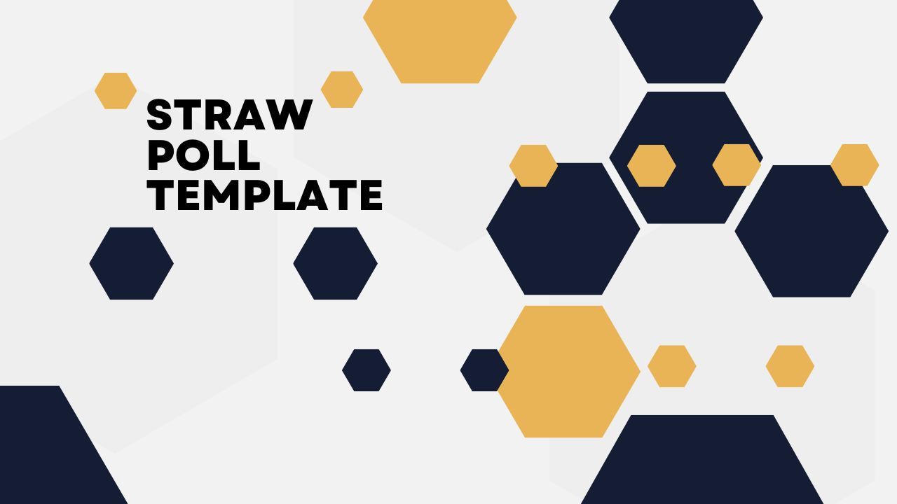 Straw poll template