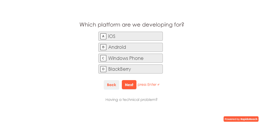 RapidoForm Template Cards